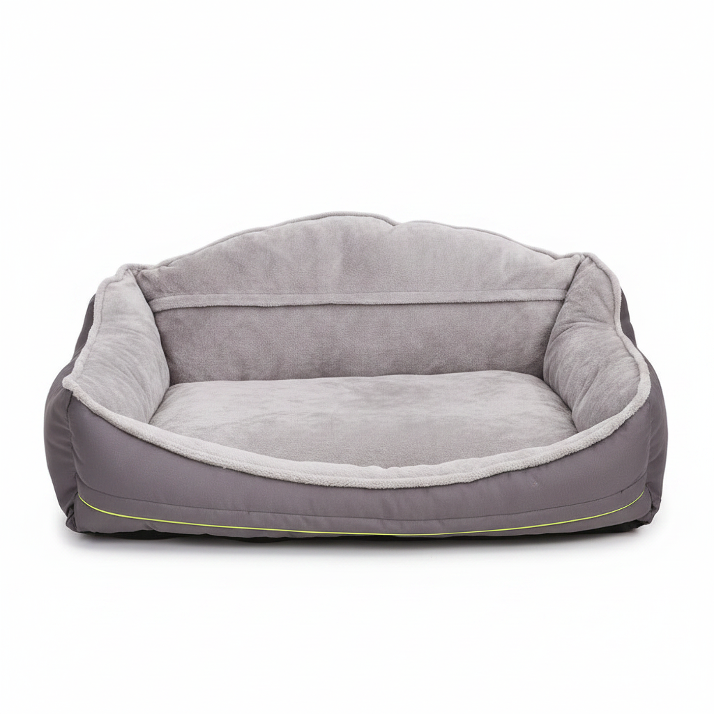 Barkly portable dog bed on white background